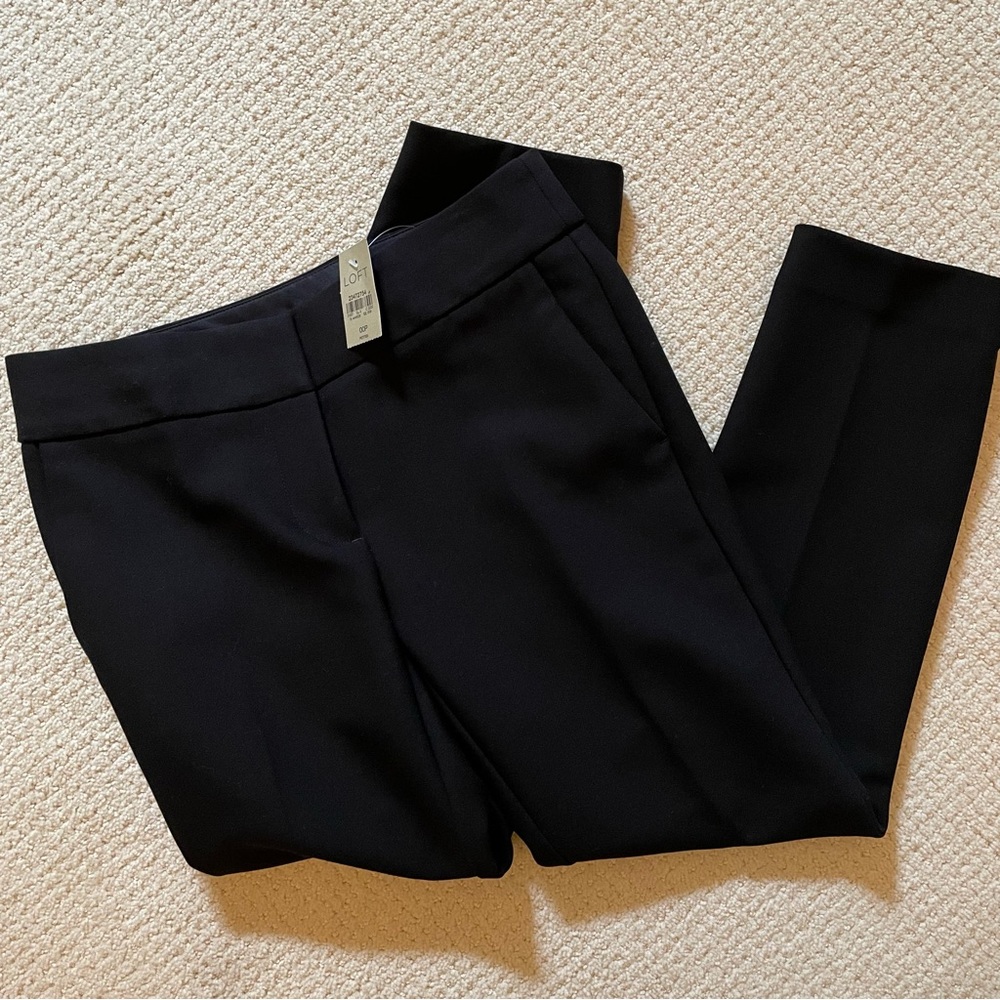 LOFT Black Marisa Trouser